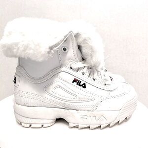 Fila Disrupters Shearlings Winter Boots - Toddlers Size 10